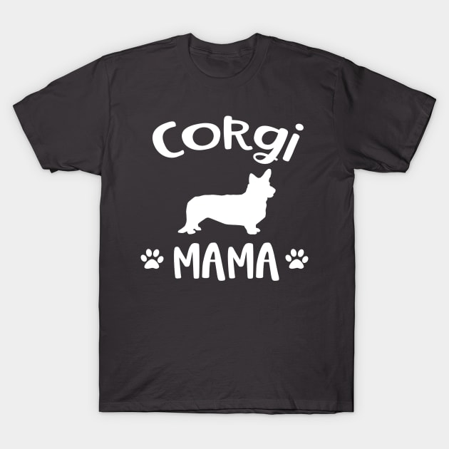 Corgi Mama - Fur Mama T-Shirt by Imp's Dog House